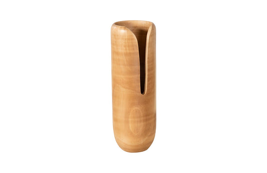 Interval Wood Vase, Natural, Large