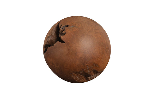 Teak Wood Ball, Medium