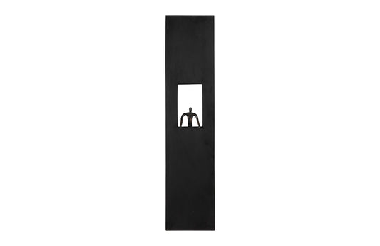 Atlas Wall Decor, Rectangle, Black