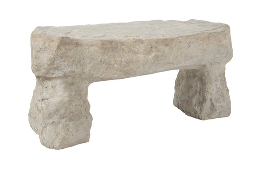 Cast Stone Bench, Roman Stone