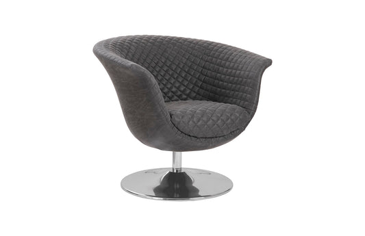 Autumn Swivel Chair, Vintage Dark Gray