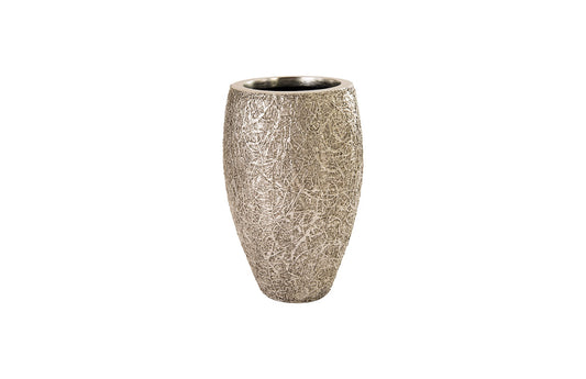 String Theory Planter, Silver Leaf, SM