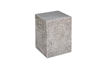 String Theory Pedestal, Silver Leaf, SM