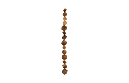 Dice Wall Art, Chamcha Wood, Natural