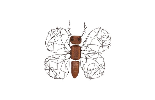 Wire Wing Butterfly Wall Art, SM