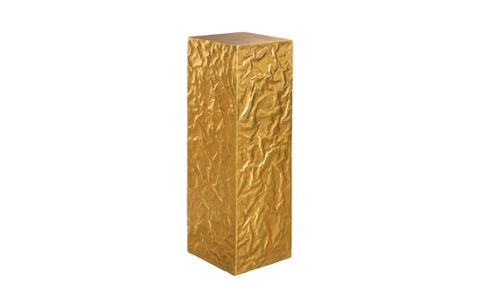 Crumpled Pedestal, Gold, LG