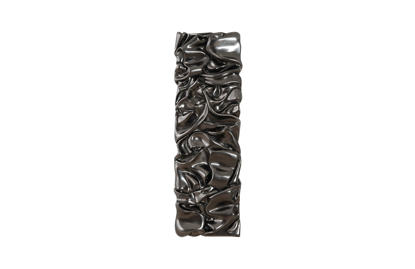 Drape Wall Art, Liquid Silver