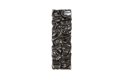 Drape Wall Art, Liquid Silver