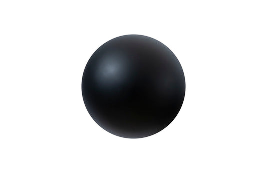 Ball on the Wall, Medium, Matte Black