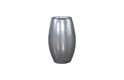 Elonga Planter, Polished Aluminum, SM