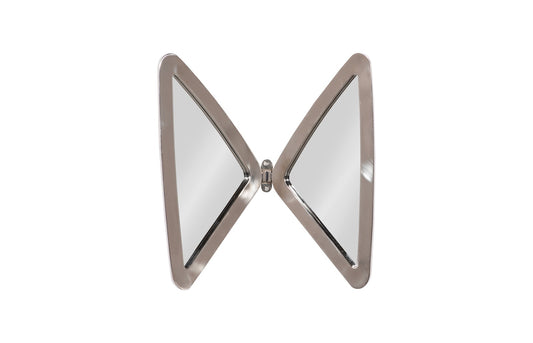 Butterfly Mirror, Stainless Steel