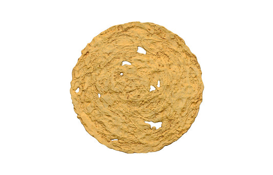 Molten Wall Disc, Medium, Gold Leaf