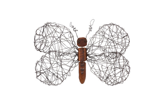 Wire Wing Butterfly Wall Art, MD