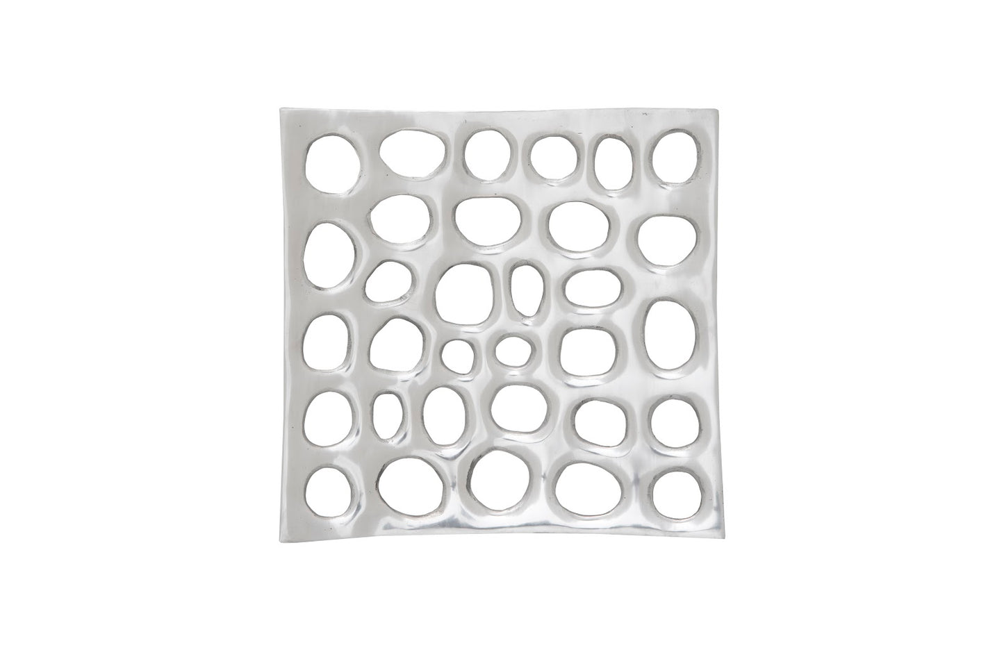 Polka Dot Wall Tile, Silver